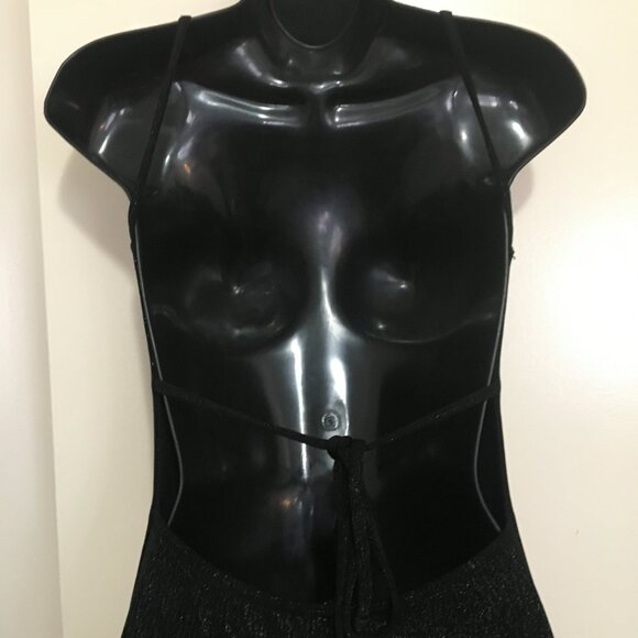 Axara backless midi shimmer dress - Picture 15 of 15